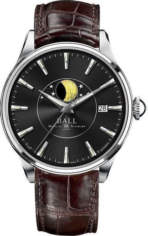 Ball Trainmaster Moon Phase NM3082D-LLFJ-BK