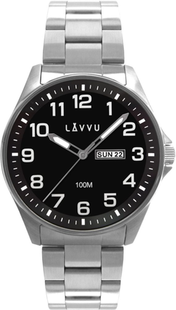 Ocelové pánské hodinky LAVVU LWM0142 BERGEN Black