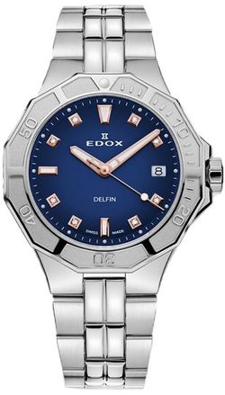 EDOX Sport Delfin Diver Date Lady Special Edition 53020-3M-BUDDR