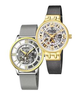 SET Festina Automatic Skeleton 20537/1 a 20580/2