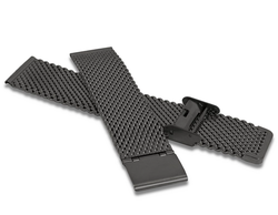 Černý kovový tah LAVVU MESH Band Gun - 22