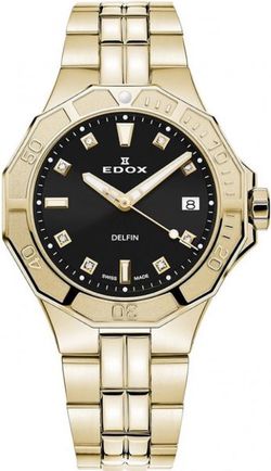 EDOX Sport Delfin Diver Date Lady 53020-37JM-NID