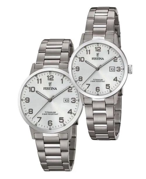 SET Festina Titanium Date 20435/1 a 20436/1