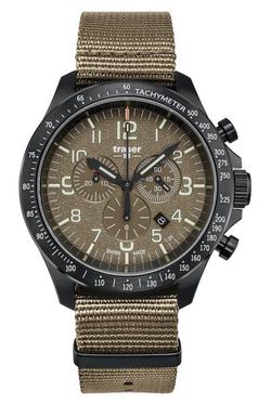 Traser P67 Officer Pro Chronograph Khaki Nato