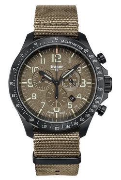 Traser P67 Officer Pro Chronograph Khaki Nato