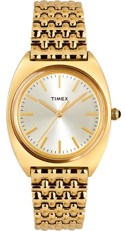 TIMEX Milano 33mm Stainless Steel Bracelet Watch TW2T90400