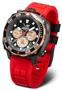 VOSTOK-EUROPE VK67-650E721red