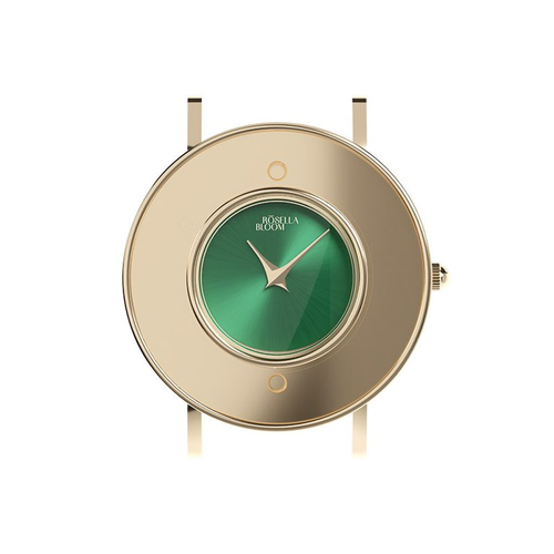 Zlaté pouzdro/zelený číselník