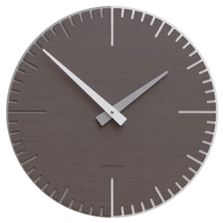 Hodiny CalleaDesign 10-025-89 Exacto 36 cm dub wengé