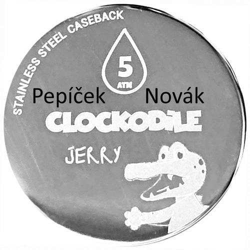 Gravírování jména na hodinky