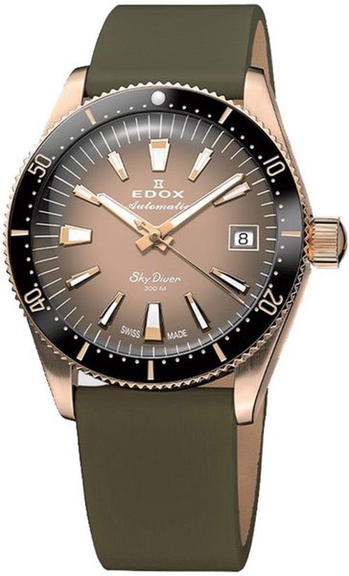 Edox Skydiver 38 Date Automatic 80131-37RNC-VDBEI