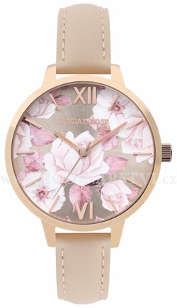 Hodinky SUNDAY ROSE Peach SUN-S06