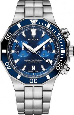 EDOX Delfin Quartz Chronograph 10112-3BUM-BUIN